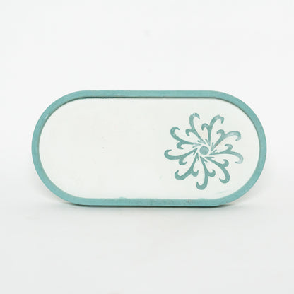 Etagere Grande Coloured: Artisanal Engraved Tray
